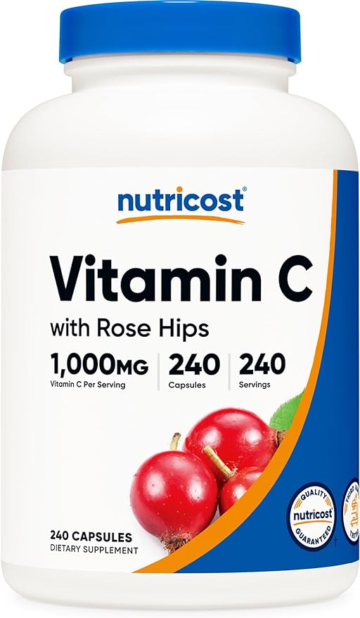 Vitamin C with Rose HIPS 1025mg