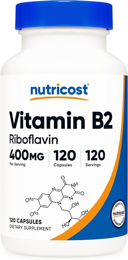 Vitamin B2 (Riboflavin) 400mg
